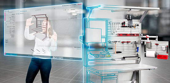 The Work Bench Configurator – digital work bench design
